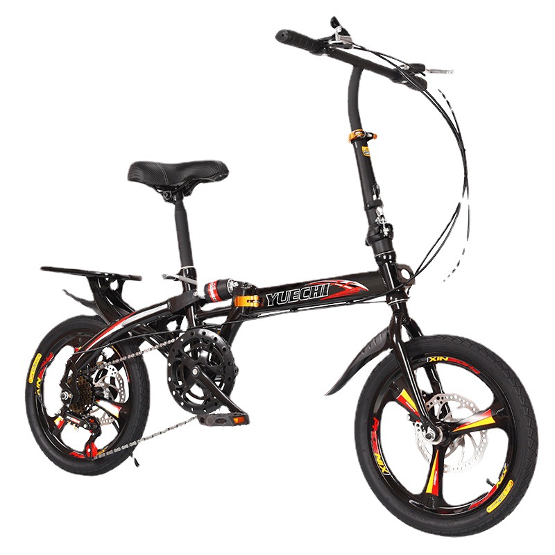 极速折叠自行车单车超轻便携迷你小型变速减震14/16/2X0寸成人男