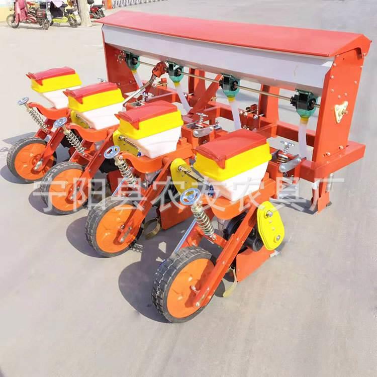 极速3行玉米精播k机深施肥大理罗平县悬浮腿玉米大豆高粱播种机