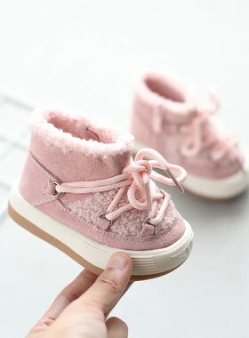 极速2022 ew Winter abqy oots Warm lush ubber Sole oddler ids