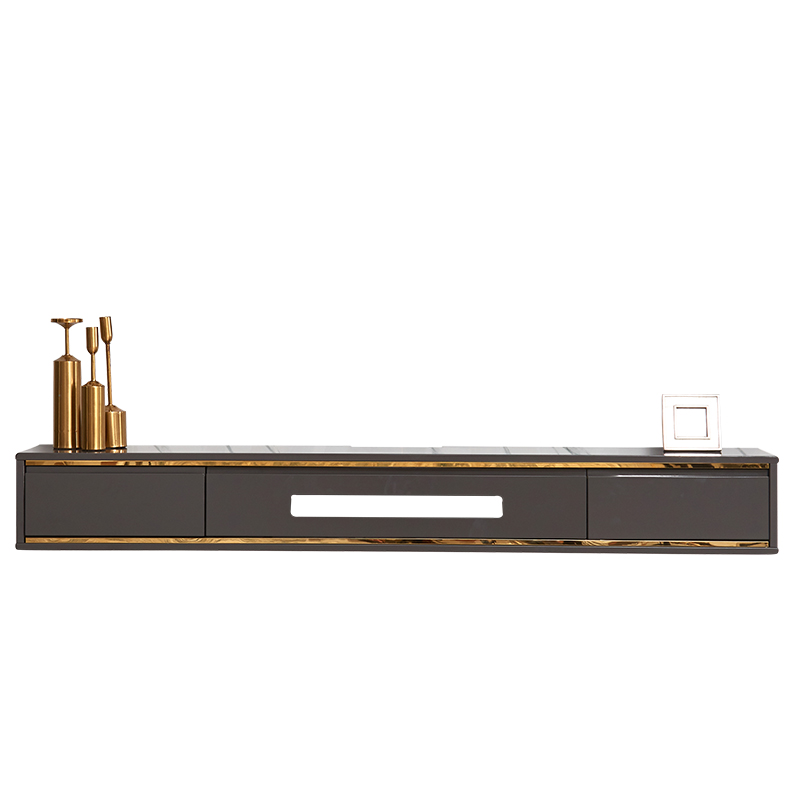 极速现代简约壁挂式电视柜吊柜窄小户型I客厅卧室悬挂墙上机顶盒