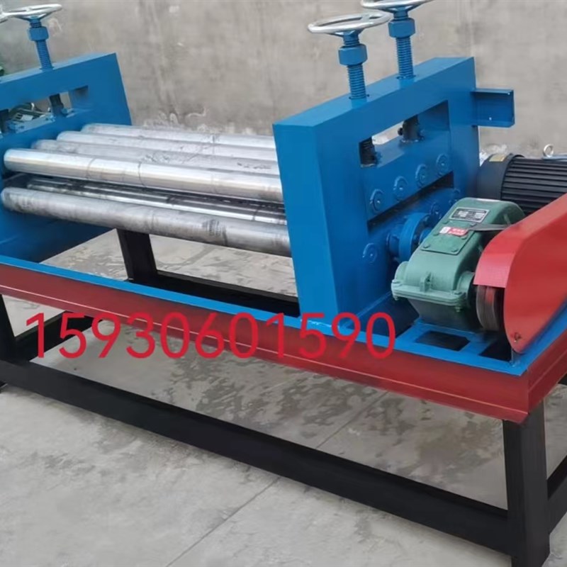 极速新品新品压平机小型电动扁铁钢板开F平机OD金刚网平网机电动