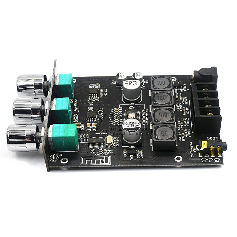 极速新品15aW20W30W4t0W50WX2高低音调节前级音频功放板模块低音