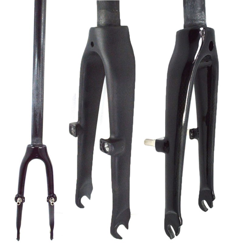 极速全碳纤维折叠自行车小轮车451或40B6或305前叉V 刹兼C刹14/16