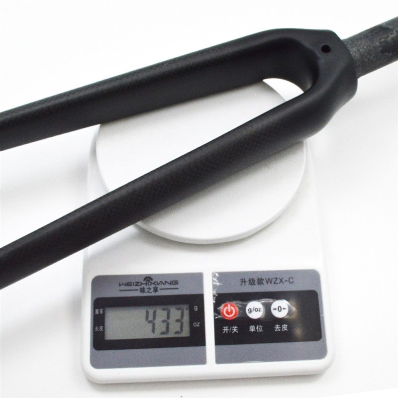 极速碳纤维公路自行车圈刹筒t轴前叉C刹12 mm桶轴直管锥管硬叉单