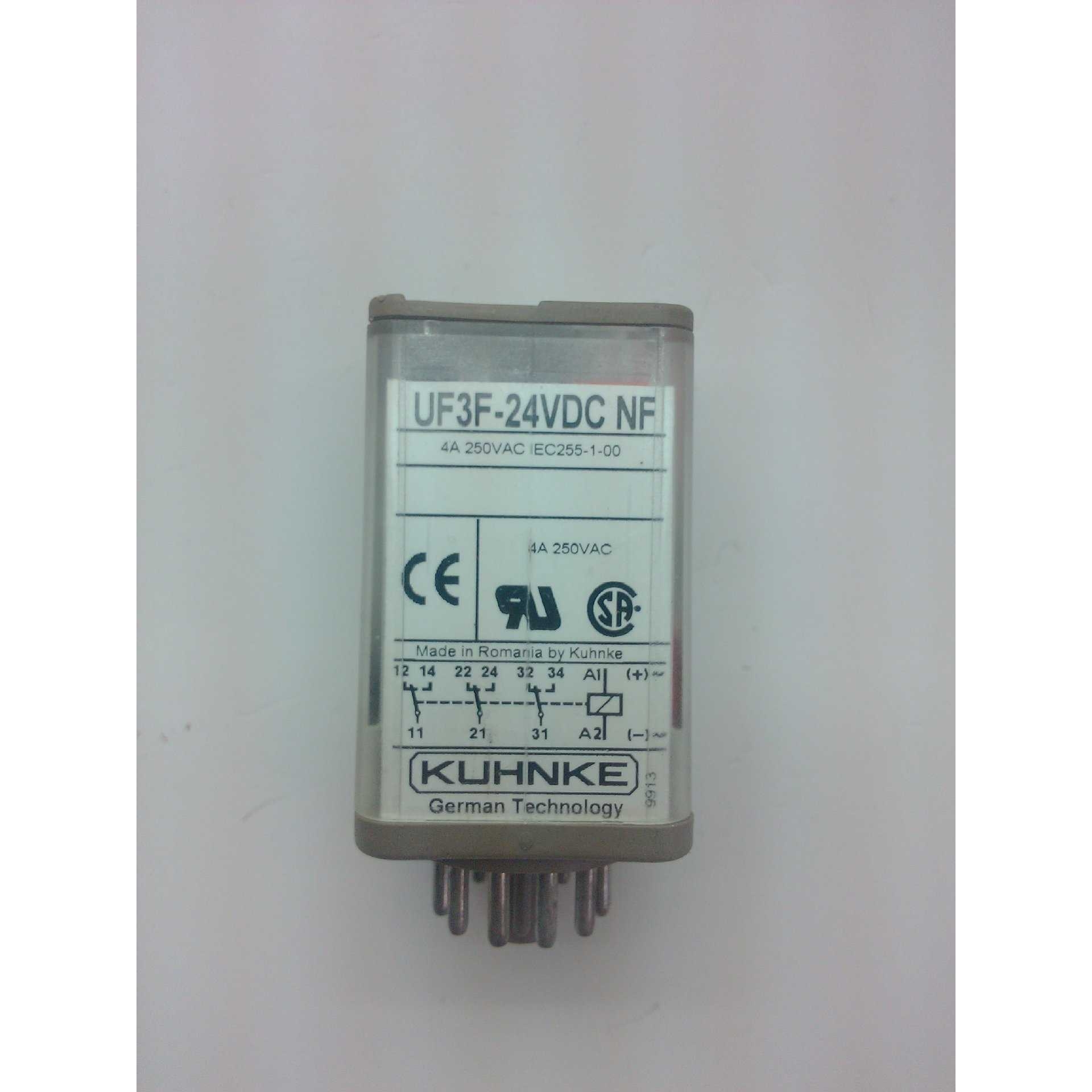 KUHNKE继电器UF3G-24VDC UF3B-24VDCN   UF3-24VDCN    UF3-24VDC