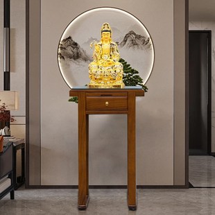 极速供桌香案神台家用供佛供神摆放佛像桌子香花梨红木.佛台四脚