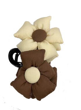 极速Autumn and winter Sen is super large flowerR grab clip f