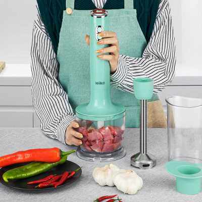 极速无线手持料理棒充电婴儿辅食机D多功能打蛋器电动搅拌机绞肉