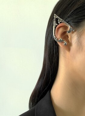 极速Punk Fairy Eamr Cuff Earring Dark Elf Ear Clip No Pierci