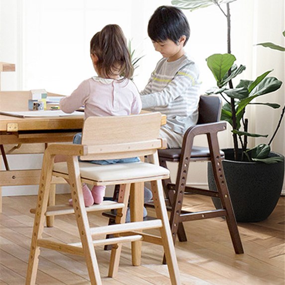 极速大宝宝e吃饭餐椅儿童餐凳实木高脚椅子家用可调节餐桌椅加大