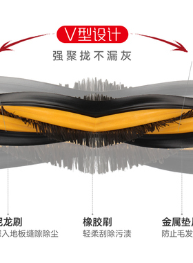 极速适配科沃斯扫地机器人主刷DG71x6配件朵朵S滚刷DT85G/DD35/53