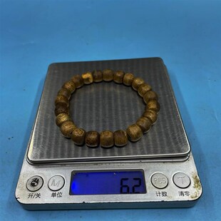极速9分沉海南h绿棋楠鼓珠沉香手串9MM左右手工打磨车制奇楠佛珠