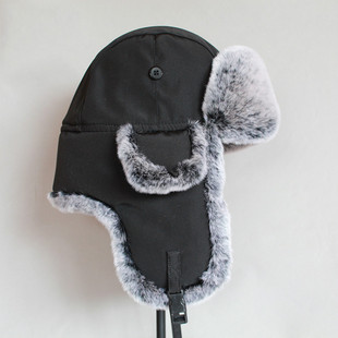 极速Winter Bomber Hatq For Men Faux Fur Russian Hat Ushanka