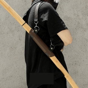 极速古风a挂刀腰带刀剑固定配件腰挂双刀背带斜跨单肩刀挂背袋剑