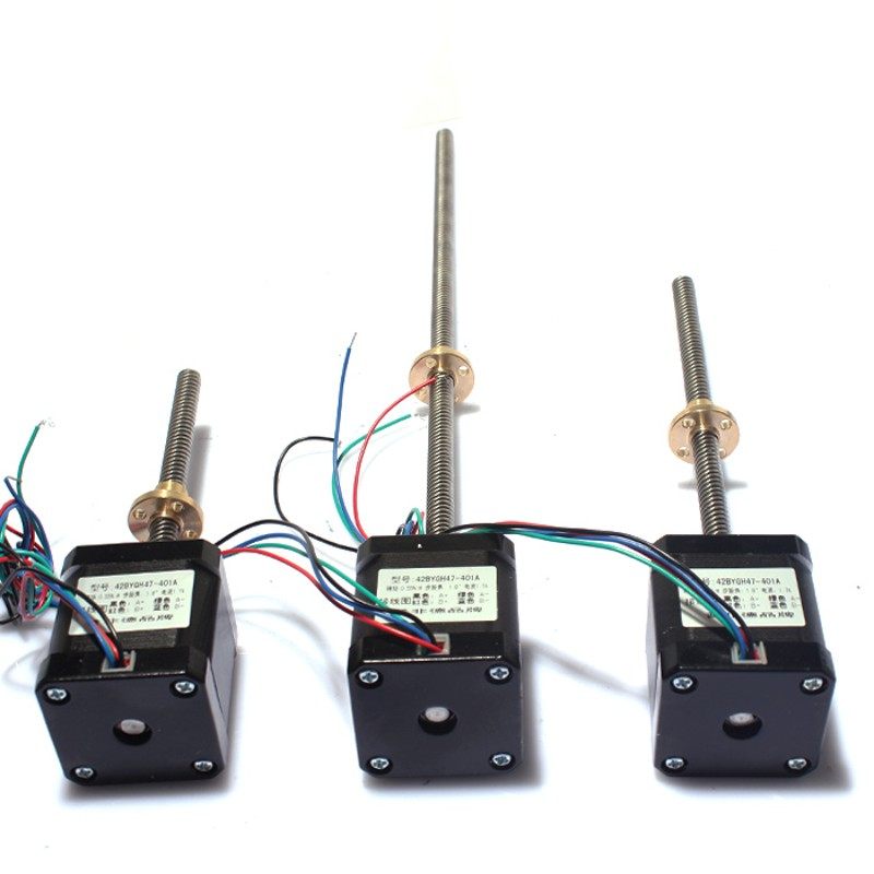 极速42直线丝杆步进电机T型丝杆电机长100MM/1K50MM/300MM轴8MM大,电子元器件市场,步进电机,淘宝优惠券,粉丝福利购,淘宝优惠卷