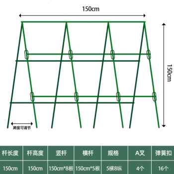 极速爆品厂促种菜专用架子黄瓜架蔬菜爬藤架网豆角丝X瓜葡萄攀爬