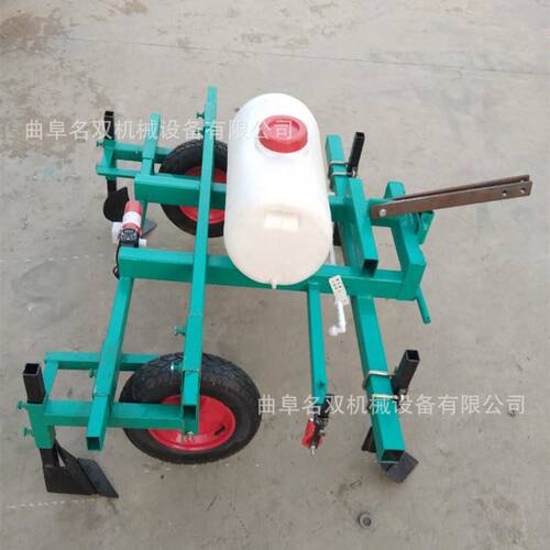 新品四轮配套地膜覆盖机 自z走式覆膜机手扶绿色地膜覆盖机