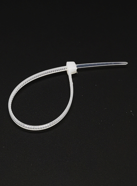 极速3*150mm塑料自锁式 尼龙扎G带 白色电线捆绑扎带五金缎带