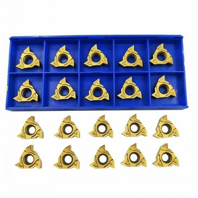 极速10Pcs RT16.01W-G60P YBG201 InsertH (1.5-3.0) CNC Externa