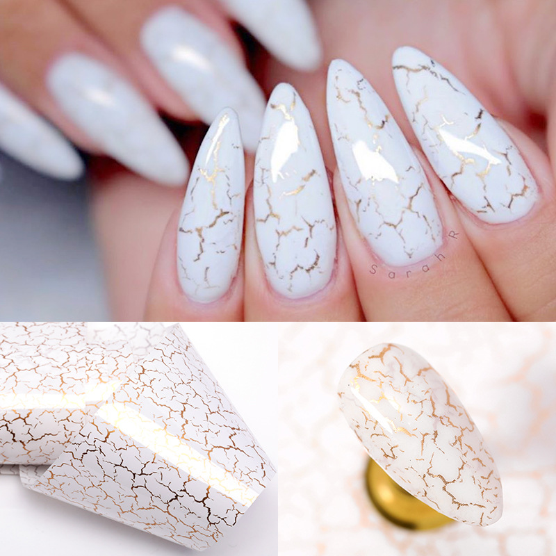 极速Marble Pattern Transfer Paper Vignette Nail TArt Star Pa
