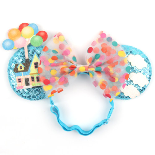 极速2023 New  Ears Elastic Headband Adult  Mouse NyloYn Hair