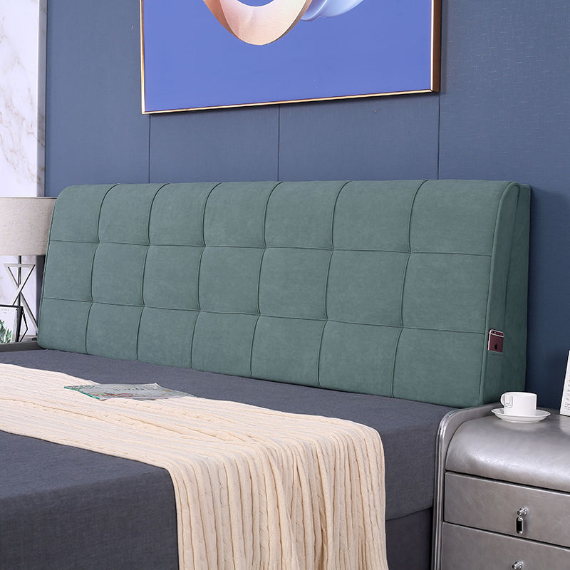 极速厂销床头靠板靠软包榻榻米床头板软包大靠Q背无套靠枕双人自