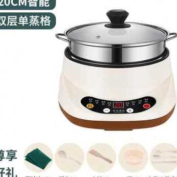 极速厂销厂e促家用电蒸锅多功能双层三层预约定时大容量电蒸笼蒸