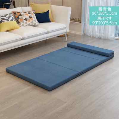 极速新品加厚海绵可折叠床垫单人学生宿舍榻榻米R睡垫懒人办公室
