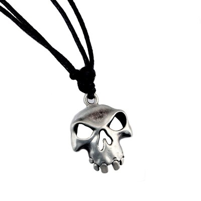 极速新款盗贼之k海骷髅头钥匙扣 合金项链 跨境饰品手工吊坠