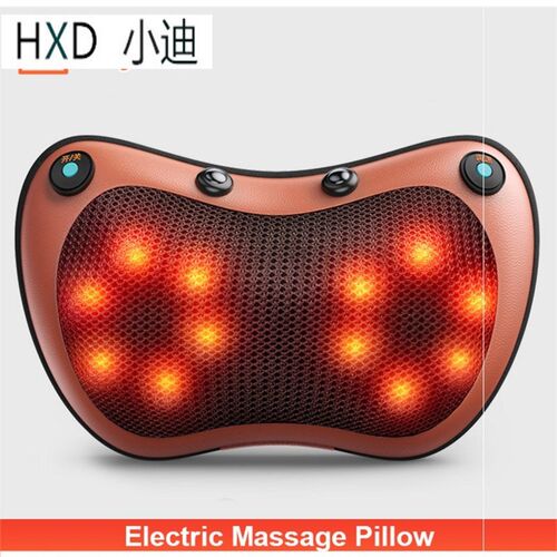 极速Electric Neck Massager Pillow Back WaiNst Massage Pillow