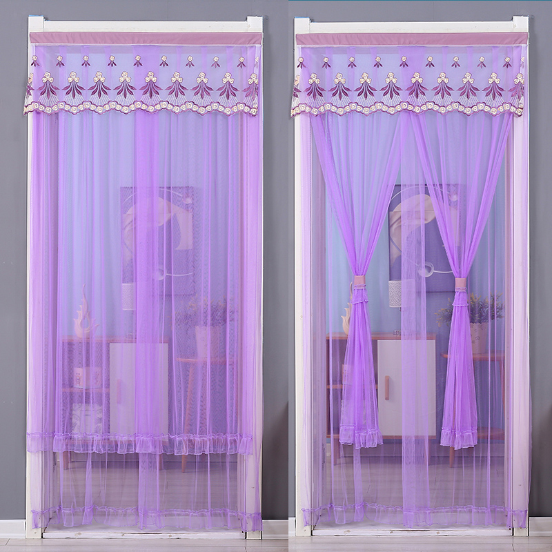 极速2023年i新款门帘防蚊隔断帘家用免打孔卧室挂帘门蚊帐防蝇纱