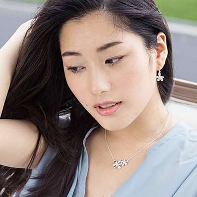 极速Necklace personaplity flower identification flower neckl