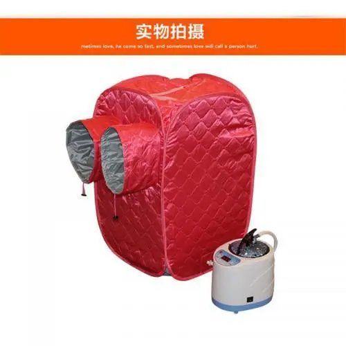 极速家用折叠式蒸汽桑拿浴箱熏蒸机汗蒸房蒸M脚箱器蒸腿箱足浴箱