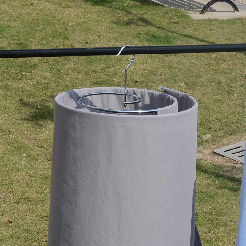 极速螺旋式凉衣架不锈钢晾晒床单被单架晒K被子神器圆形大衣Z晾衣