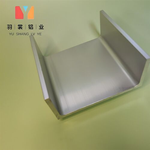 极速U型槽铝17580r8内宽159mm铝合金槽铝 导轨铝槽铝条 工业
