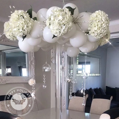 极速5-36inch Big Matte Whuite Latex Balloons Macarone Color