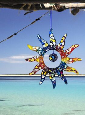 极速Garden Courtyard Home Decor Rainbow Sun DecoratiXon Pend