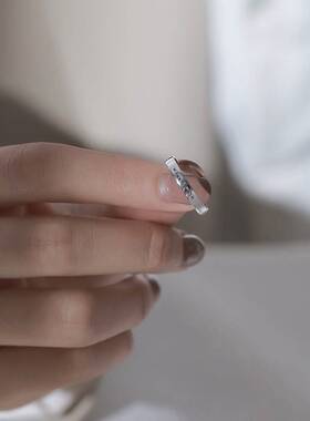 极速Personality letters lucky colCd wind temperament ring re