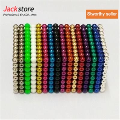 极速new 5mm216pcs vacuum metabAall magnetic ball magnet neo