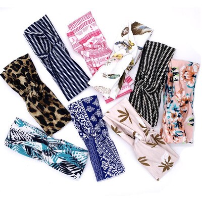 极速Fashion Floral Women Headband HFair Accessories Leopard