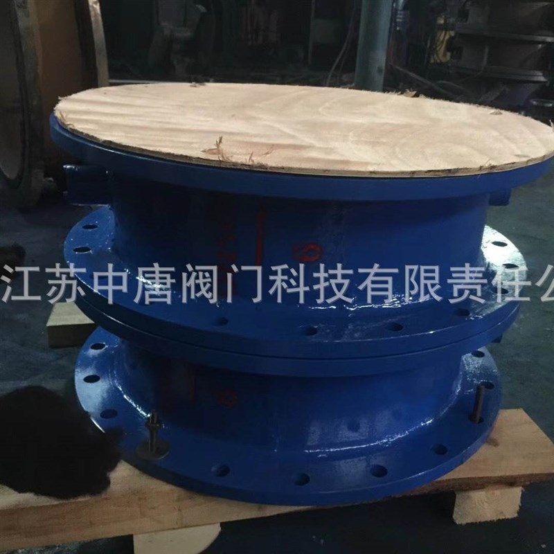 热销H46W-6C烟道法兰止回阀 蝶型双瓣旋启式止回S阀 法兰连接 铸