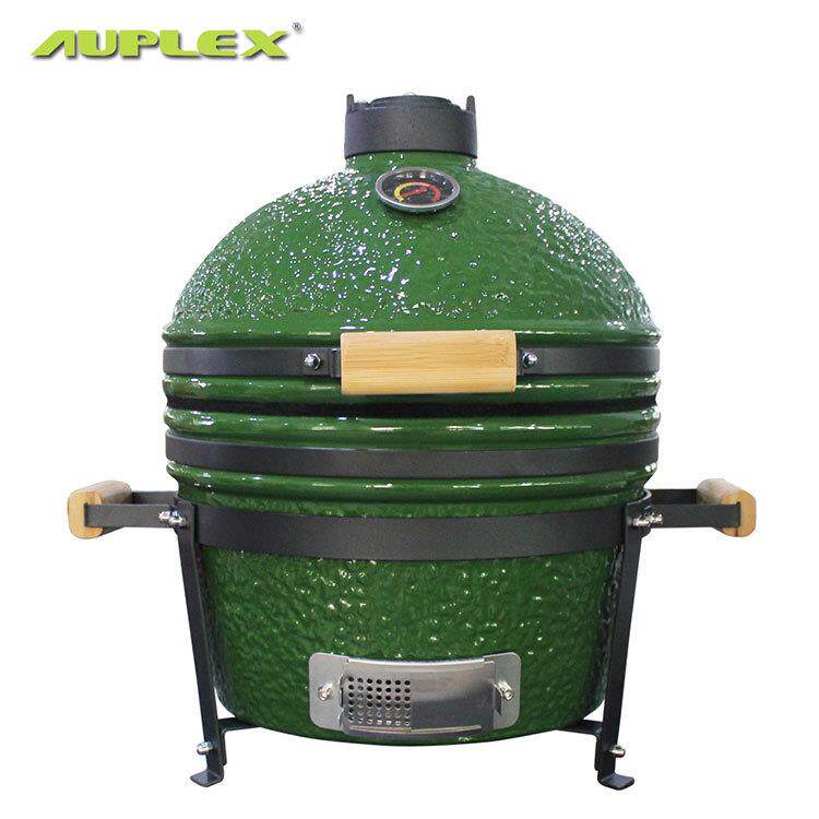 小绿蛋陶瓷烧烤炉16英寸户外BBQ多功能焖熏炉烤肉烤串整鸡烟熏炉