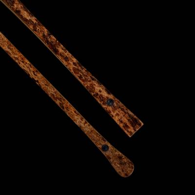 极速施贵妃795寸手工油画v虎皮折扇文玩扇子夏季宣纸苏工扇面空白