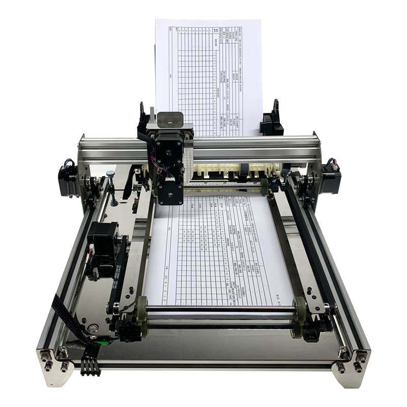 极速写字机器人仿手写全自动翻页写教案笔记填工S程表格智能换纸