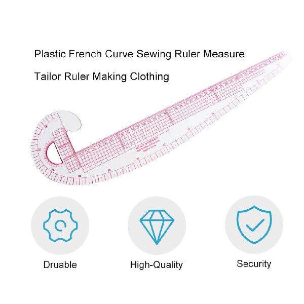极速Multifunction 6501 Plastic French Curve SewingZ Ruler