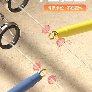 极速矶竿配件全套手竿改装路滑钓组矶H钓挡珠配件导环不锈钢大导