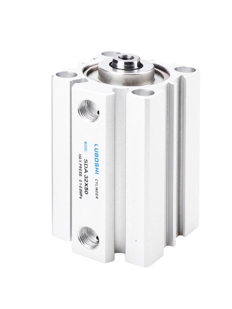 极速SDA40薄型气缸小型气动20/25/32/50/63/H80*5X10X15X20X30X60