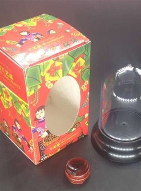 极速蛋雕工艺品压克力透q明防尘罩 文玩蛋雕底座收藏盒子展示台