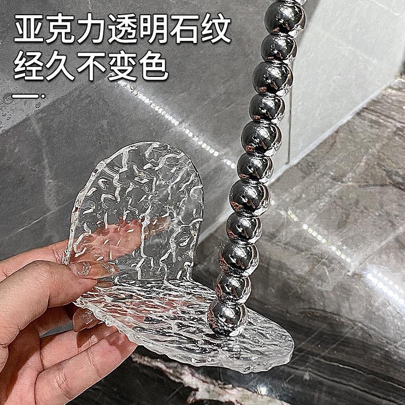 极速2023新款发箍发圈收纳神器压克力挂钩黏钩发圈皮筋Z发夹发夹