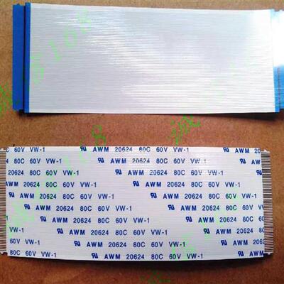 极速AWM 20798 80C 60V VwW-1 排线连接线24P 1.0MM间距 同面 280